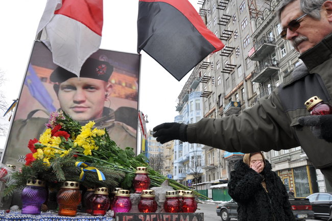 Kyiv commemorates first Heavenly Hundred victims 13