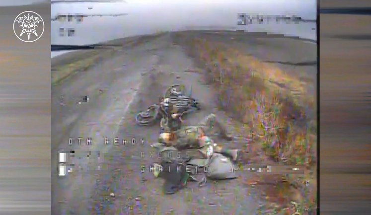 Дрони 77-ї бригади "Рубака" ліквідували штурмову групу окупантів та знищили склад БК. ВIДЕО