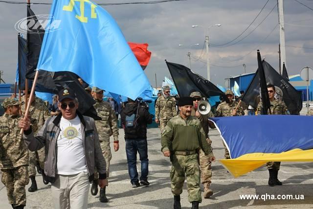 крым татары блокада чубаров активисты крымские