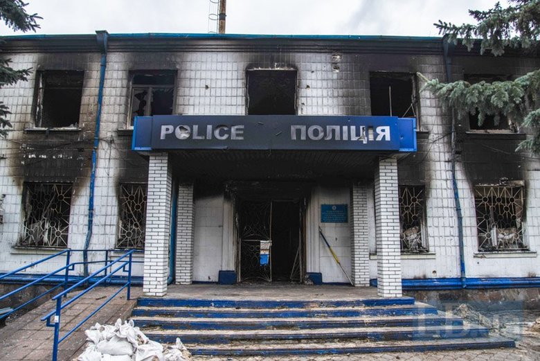 Бородянка через 18 днів після звільнення 23