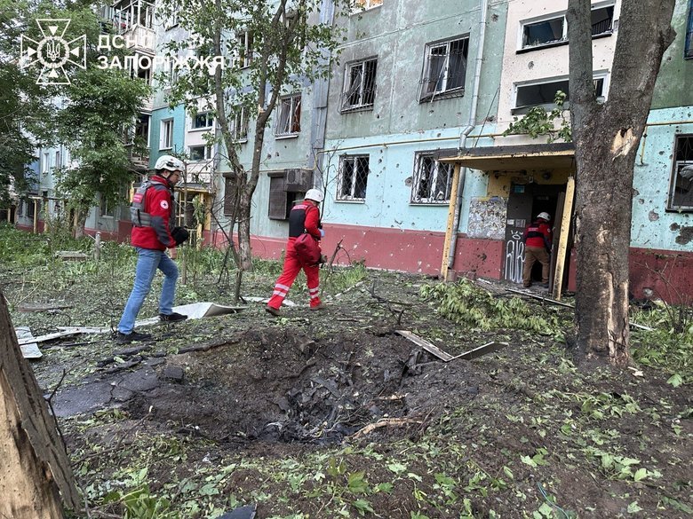 Росіяни вдарили по Запоріжжю