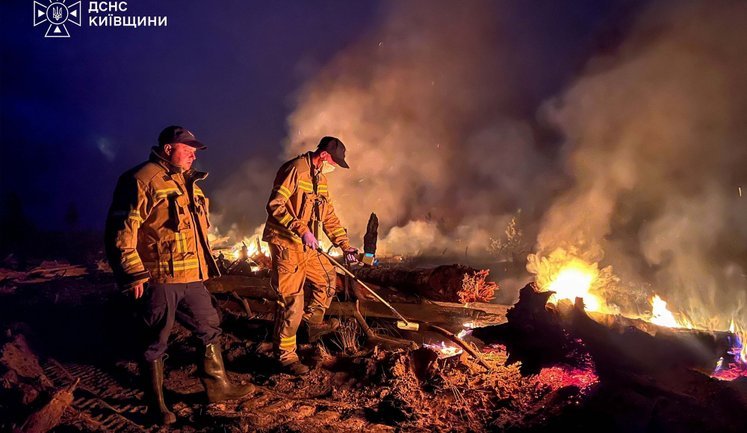 У зоні ЧАЕС локалізували пожежу: радіаційний фон у нормі, - ДСНС. ФОТОрепортаж