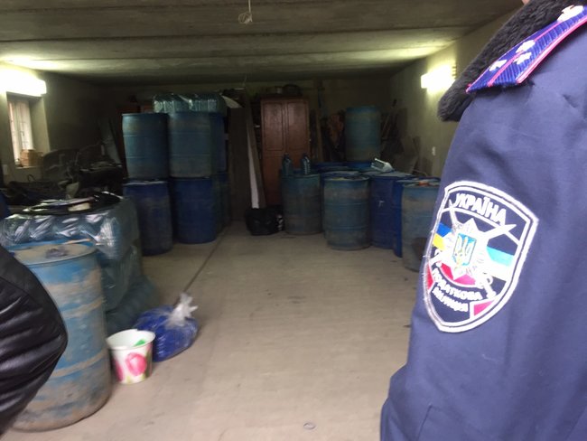 Велику партію спирту вартістю 1,47 млн ​​грн вилучено з незаконного обігу на Волині 01