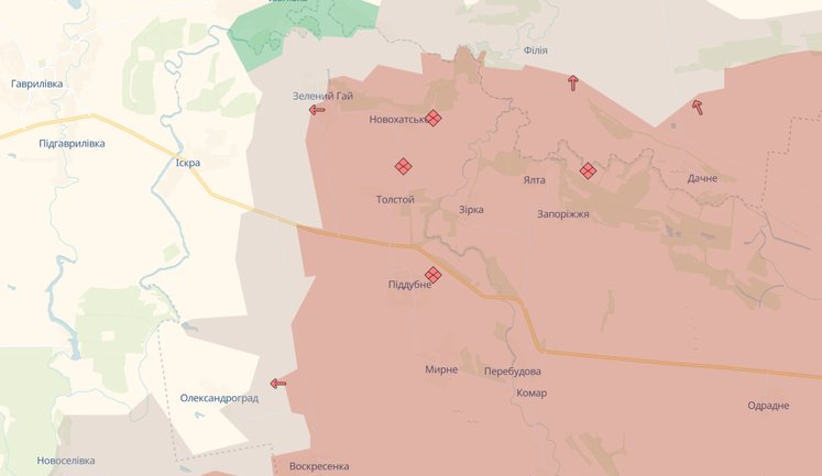 Russian forces have advanced near Andriivka-Klevtsove in Donetsk region, — DeepState. MAP