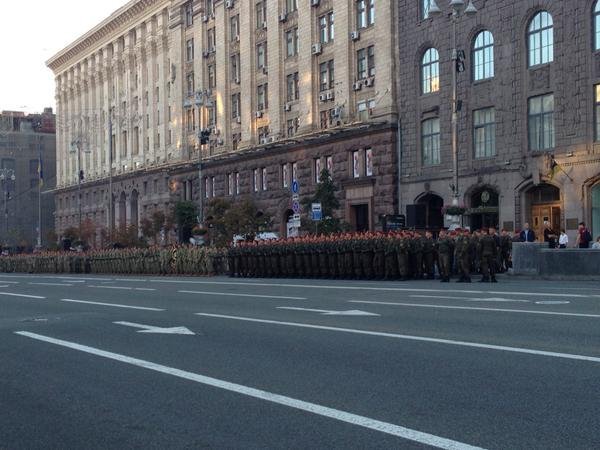 парад репетиция