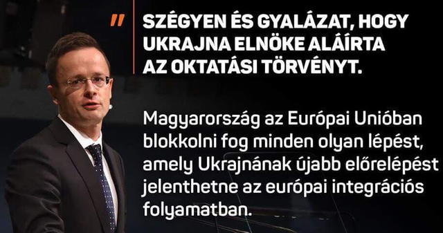 МИД Венгрии о законе Об образовании: Украина может забыть об интеграции в Европу 01