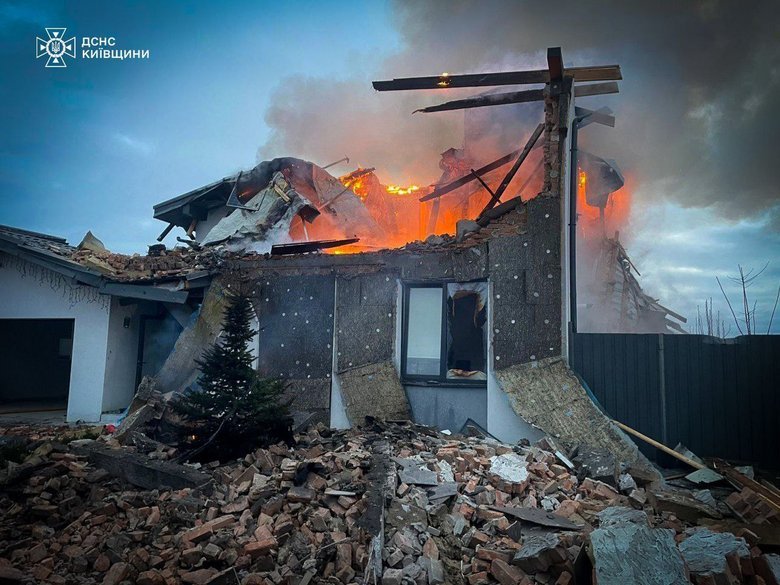 Київщина після обстрілу