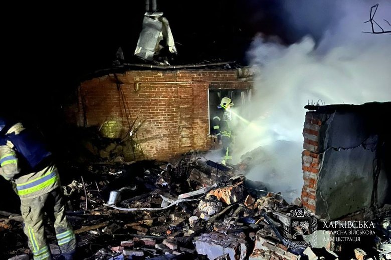 Харьковская область после обстрела