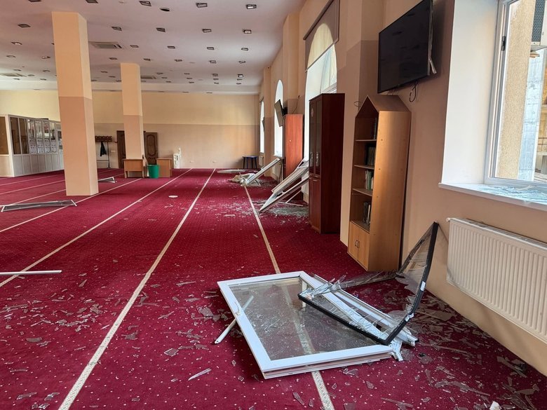Через атаку РФ у Києві пошкоджено мечеть