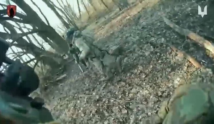 Бойцы ССО на бронированном Humvee заехали в тыл россиянам на Курщине и ликвидировали 25 северокорейцев в ближнем бою. ВИДЕО
