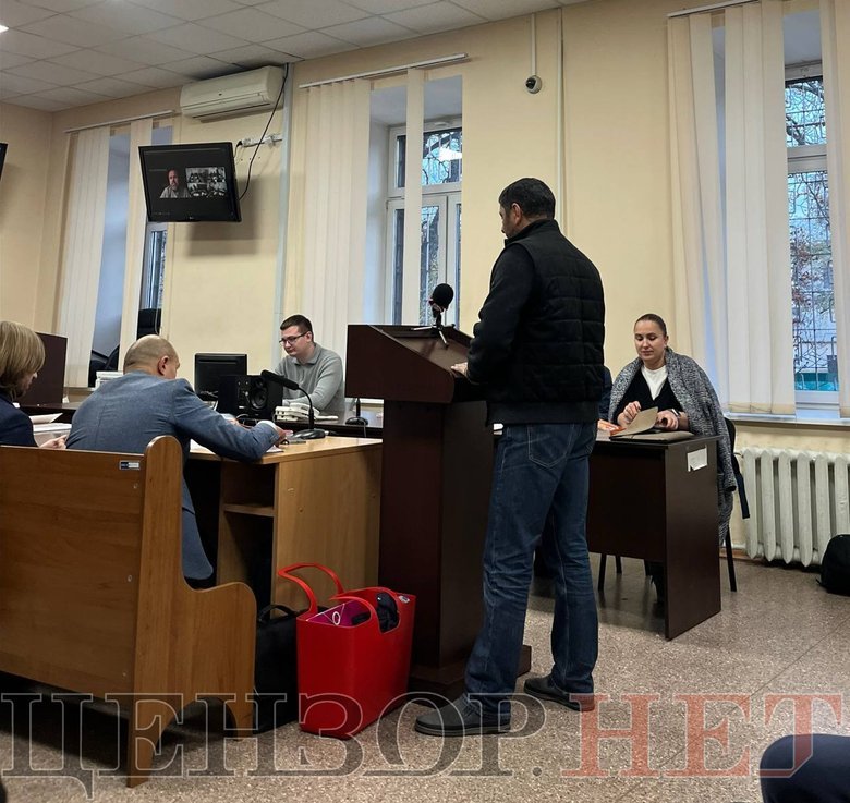 Witness Mameshev in court