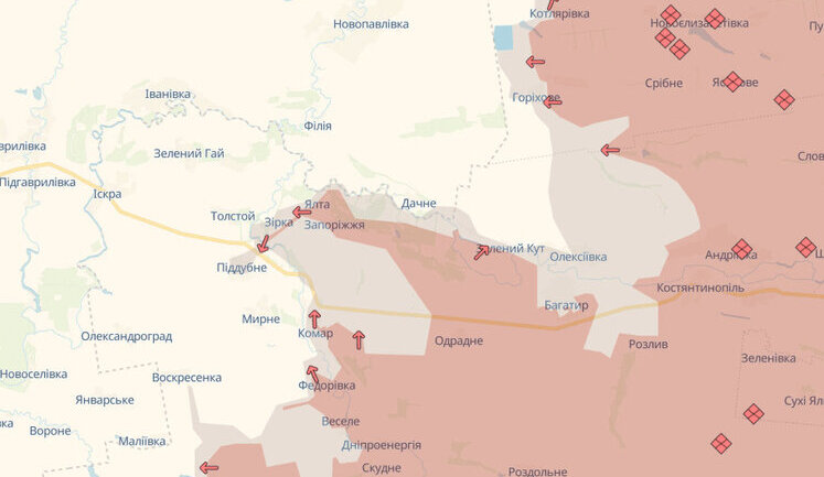 Прориву військ РФ на Дніпропетровщину немає, ЗСУ тримають оборону, - ОСУВ "Хортиця"