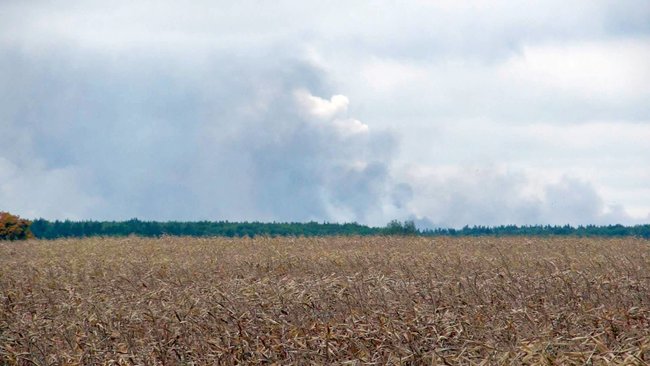 Fire at Chernihiv region-based ammo dump contained, - Defense Ministry 03