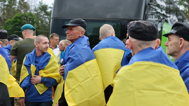 Prisoner exchange between Ukraine and Russia on 20 June