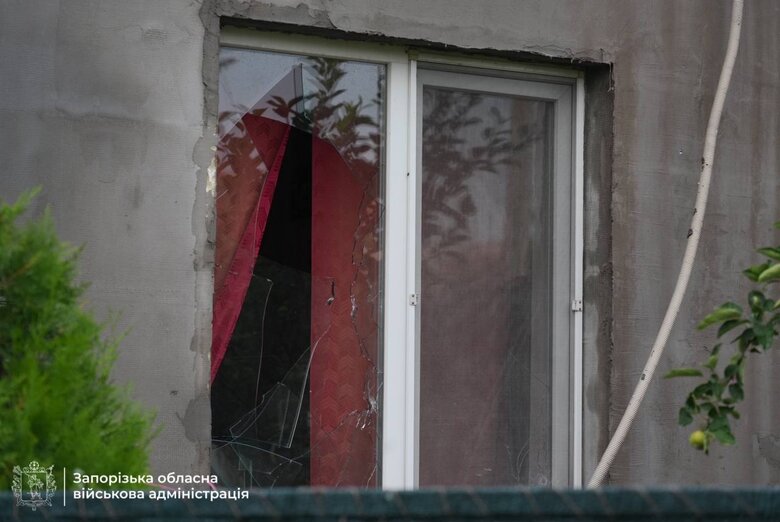Запоріжжя після обстрілу