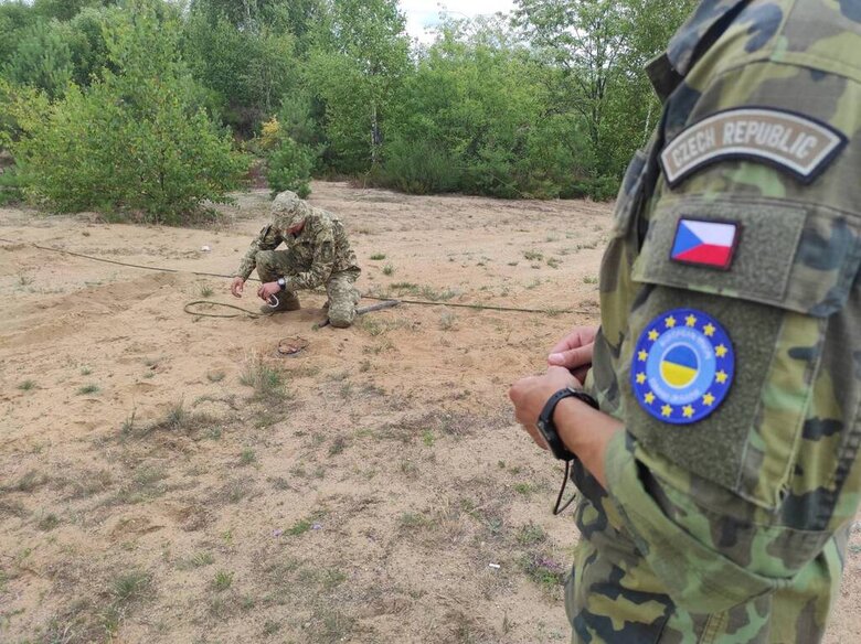 Навчання українських військових у Чехії