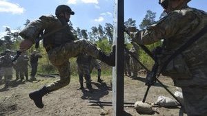 Learning from Uncle Sam - to Russia's annoyance, U.S. hones Ukrainian fighting skills