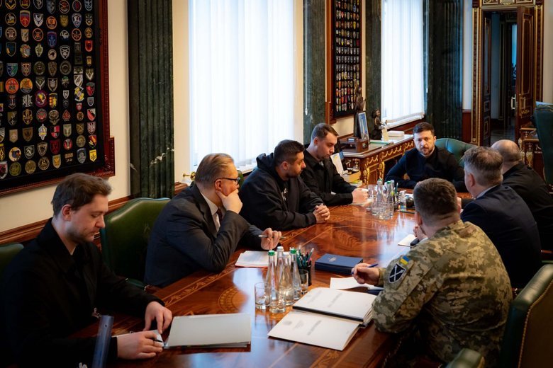 President Volodymyr Zelensky