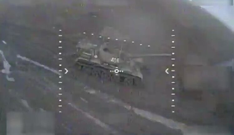 Нацгвардейцы уничтожили советский танк Т-55 на Токмакском направлении. ВИДЕО