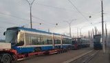 Киев получил новую партию польских трамваев с низким полом. ФОТО