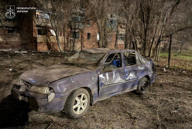 Russian strike on Sloviansk'янську 6 грудня