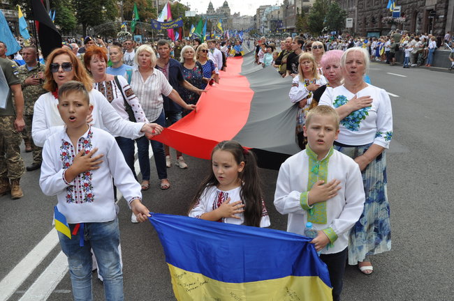Марш захисників України відбувся в центрі Києва 75