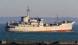 ФСБ РФ звинувачує корабель ВМС України "Донбас" у створенні загрози в районі Керченської протоки (оновлено)