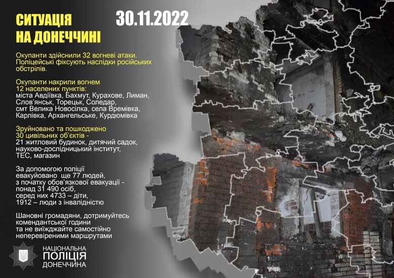 Day in Donetsk region: missile strikes on Sloviansk and shelling of Lyman. Loudest was in Bakhmut 17