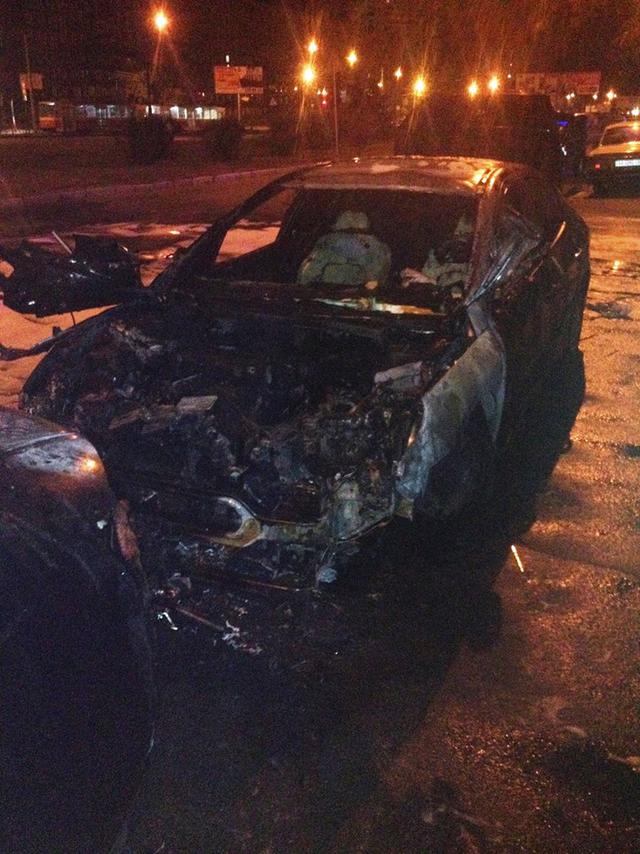 пожар автомобиль