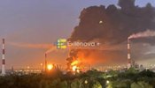 Ночью 22 сентября беспилотники атаковали Куйбышевский НПЗ в Самарской области РФ