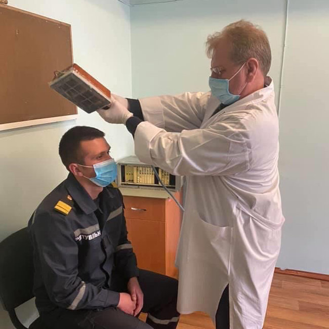 Пункты для размещения, питание и дозиметрический контроль, - ГСЧС показала быт спасателей, тушащих пожары в Чернобыльской зоне 05