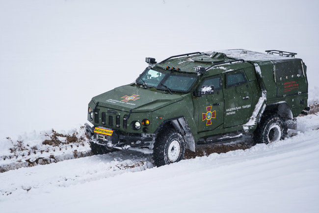 Спеціалізований броньований автомобіль із робочим шифром Варта-Новатор пройшов випробування 01