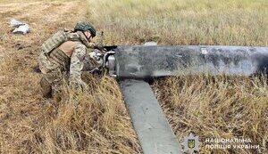 Вибухотехніки поліції Полтавщини знешкодили касетну бойову частину ракети Х-101. ФОТОрепортаж