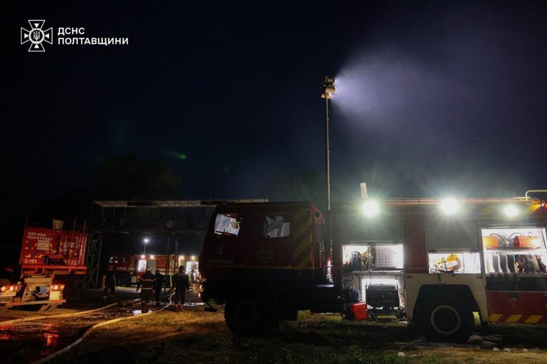 Пожежа на Полтавщині