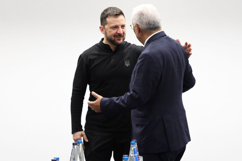 Зеленський зустрівся із Антоніу Коштою