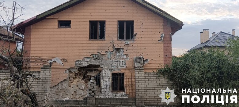 Наслідки обстрілу Херсонщини