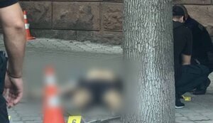 У Дніпрі поліцейський застрелив чоловіка, який напав на його колегу. ВIДЕО 18+
