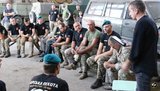 Поэты и писатели встретились с бойцами 503-го ОБМП. ФОТОрепортаж