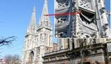 "Внимание - опасная зона": в центре Киева разрушается костел св. Николая. ФОТОрепортаж