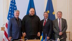 Congressmen Wittman and Trone arrive in Kyiv and meet with Stefanchuk. PHOTOS