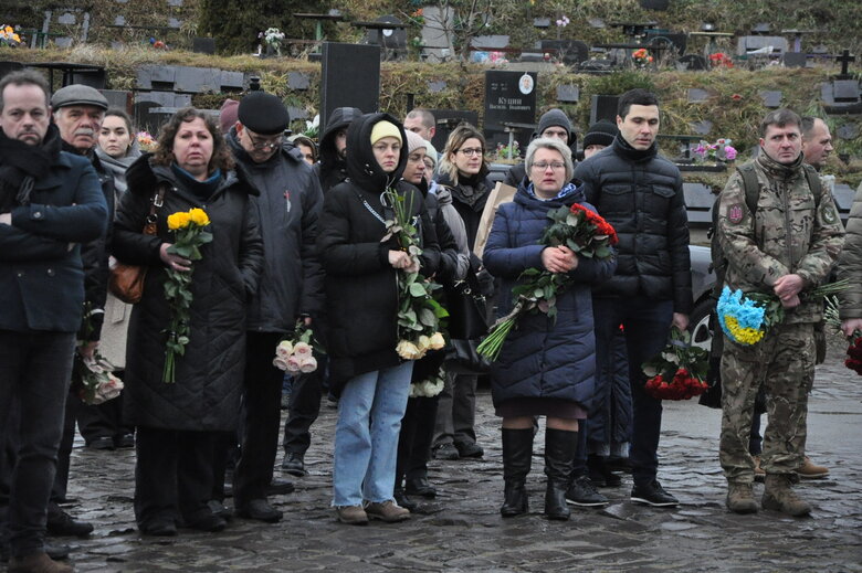 Із режисером монтажу Віктором Ониськом, який загинув у боях за Україну, попрощалися у Києві 21