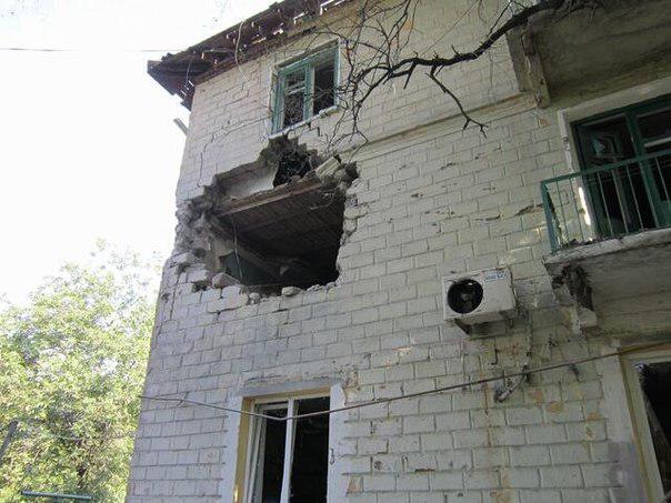 шахтерск обстрелы