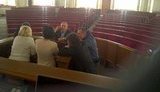 Party of Regions Militants Came to Rada at Night. PHOTO