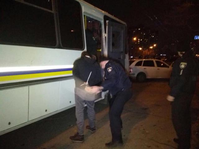 79 persons detained, three hospitalized after football fans put up fight in Kyiv yesterday, - police 03 79 persons detained, three hospitalized after football fans put up fight in Kyiv yesterday, - police 03