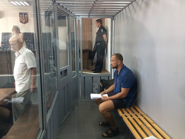 Суд арестовал на 60 дней третьего подозреваемого в убийстве ветерана Олешко Обухова 01