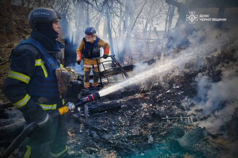 Обстріли Чернігівщини