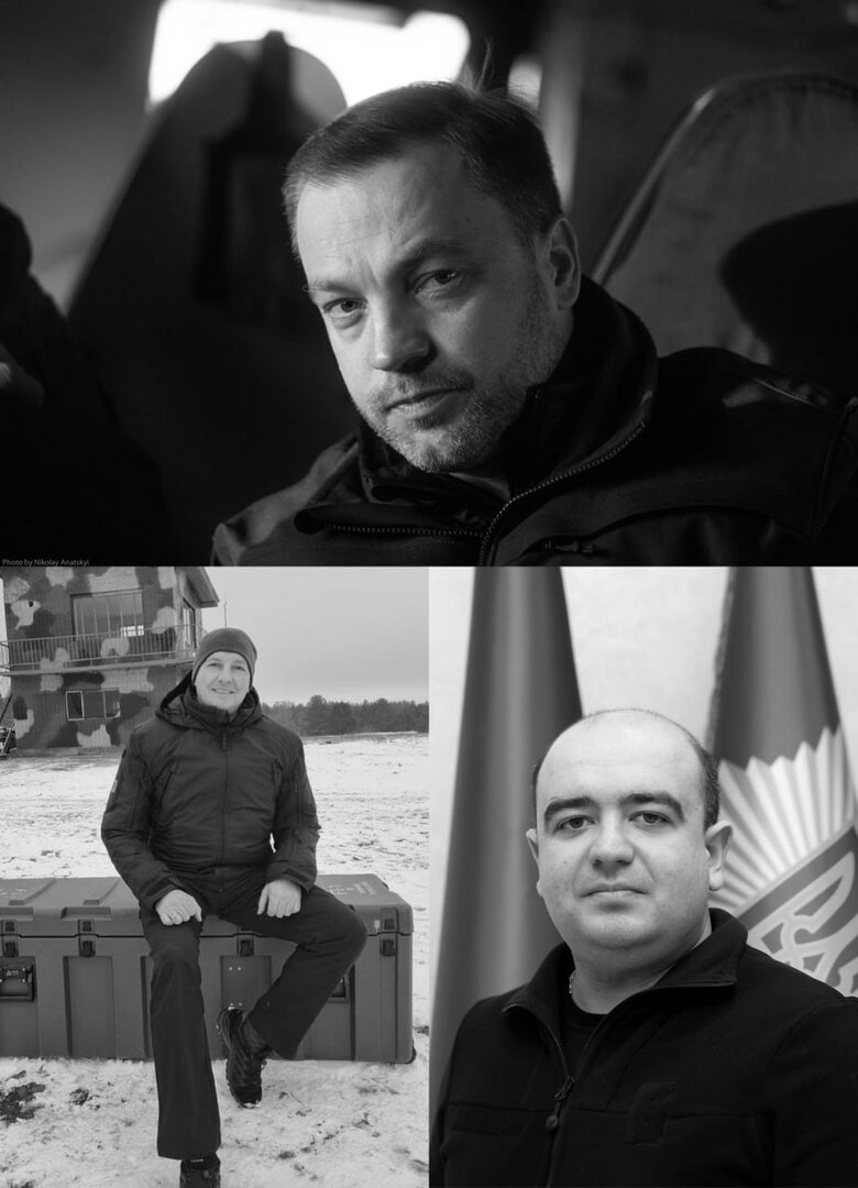 Внаслідок авіакатастрофи загинуло керівництво МВС - Монастирський, Єнін і Лубкович 01