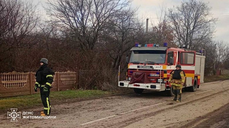 Zhytomyr region after shelling