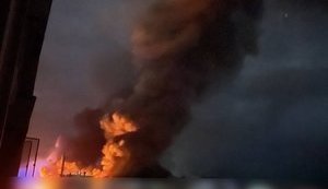Mall on fire in Odessa after shelling by occupants. VIDEO&PHOTOS