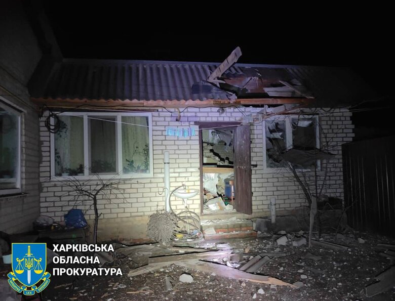 Последствия вражеских обстрелов Купянщины 01